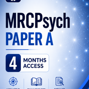 MRCPsych Paper A || 4 Months Course